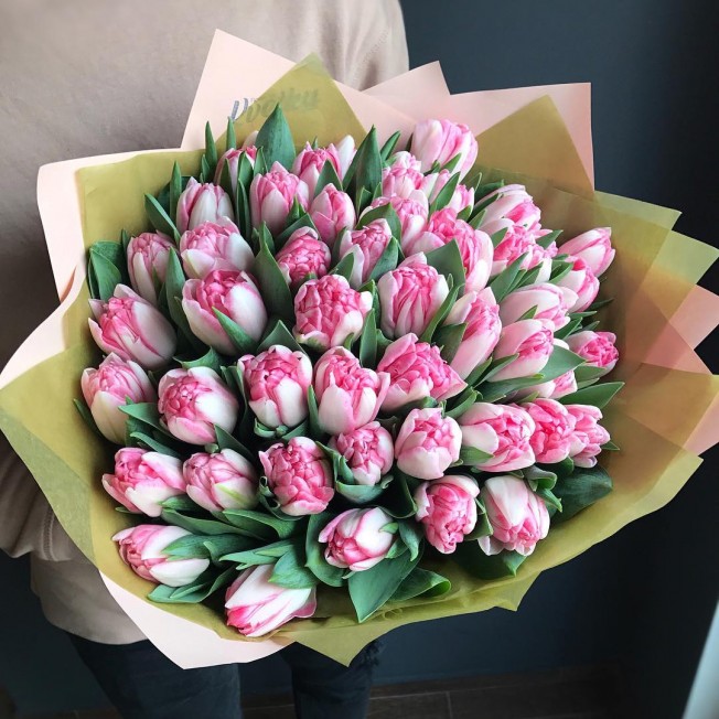 Пионовидные тюльпаны купить гусь хрустальный купить цветы
