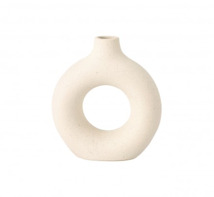 Ceramic vase 9.5x11 cm